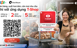 T-Shop của Techcombank: Quản lý bán hàng, thu tiền, kê khai thuế vào một nền tảng