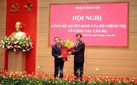 Đồng chí Phạm Quang Ngọc giữ chức Bí thư Tỉnh ủy Hưng Yên