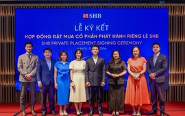 Nhiều quỹ đầu tư lớn đặt mua cổ phần phát hành riêng lẻ SHB