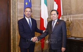 Chủ tịch Quốc hội Trần Thanh Mẫn tiếp Thị trưởng thành phố Milan, Italy