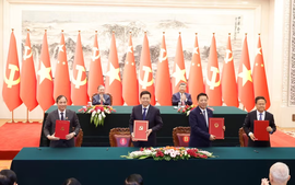 Lễ ký các văn kiện hợp tác giữa hai nước Việt Nam-Trung Quốc