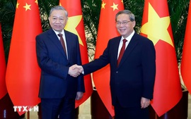 Tổng Bí thư, Chủ tịch nước Tô Lâm hội kiến Thủ tướng Trung Quốc Lý Cường