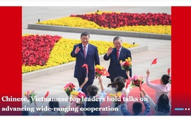 Nhiều hãng thông tấn quốc tế đưa tin về chuyến thăm Trung Quốc của Tổng Bí thư, Chủ tịch nước Tô Lâm