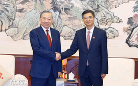 Tổng Bí thư, Chủ tịch nước Tô Lâm tiếp Bí thư Quảng Tây, Trung Quốc