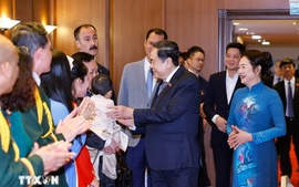 Chủ tịch Quốc hội Trần Thanh Mẫn gặp gỡ cộng đồng người Việt tại Thổ Nhĩ Kỳ