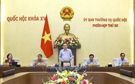 Bế mạc Phiên họp thứ 56 của Ủy ban Thường vụ Quốc hội