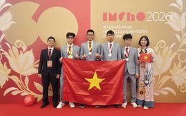 Đoàn học sinh Việt Nam giành 4/4 huy chương tại Olympic Hóa học quốc tế Mendeleev 2026