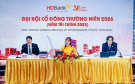 HDBank đặt mục tiêu lợi nhuận trước thuế năm 2026 đạt 30.100 tỷ đồng
