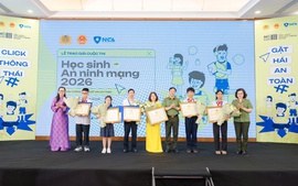 Trao giải cuộc thi 'Học sinh với An ninh mạng 2026' trên toàn quốc