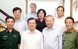 Tổng Bí thư, Chủ tịch nước thăm các nguyên lãnh đạo Đảng, Nhà nước