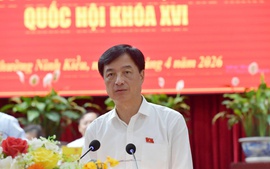 Trưởng Ban Tổ chức Trung ương Nguyễn Duy Ngọc tiếp xúc cử tri TP. Cần Thơ