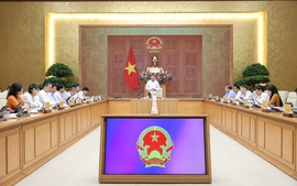 Thủ tướng Chính phủ làm việc với Ngân hàng Nhà nước