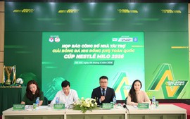 Nestlé MILO tiếp tục đồng hành cùng giải bóng đá nhi đồng toàn quốc 2026
