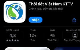 Ra mắt ứng dụng cảnh báo thời tiết nguy hiểm