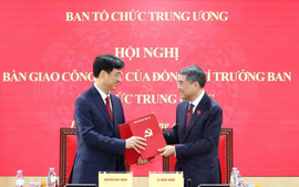 Hội nghị bàn giao công tác Trưởng ban Tổ chức Trung ương