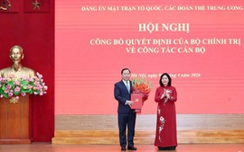 Ông Nguyễn Phi Long giữ chức Phó Bí thư Thường trực Đảng ủy MTTQ, các đoàn thể Trung ương