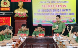 Bảo đảm an ninh trật tự cho dự án Cảng hàng không quốc tế Gia Bình