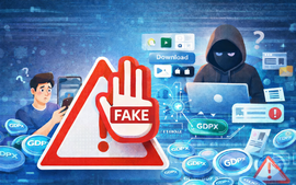 Cảnh báo ứng dụng 'GDPX' mạo danh Bộ Nông nghiệp và Môi trường để kêu gọi nhận token