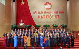 Đồng chí Bùi Thị Minh Hoài tiếp tục giữ chức Chủ tịch Uỷ ban Trung ương MTTQ Việt Nam khóa XI