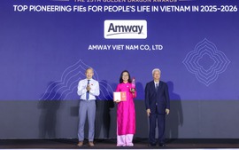 Amway Việt Nam ghi dấu lần thứ 10 được vinh danh giải thưởng Rồng Vàng