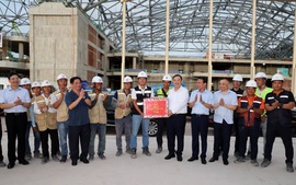 Phó Thủ tướng Thường trực Phạm Gia Túc kiểm tra tiến độ một số công trình trọng điểm phục vụ Hội nghị APEC 2027
