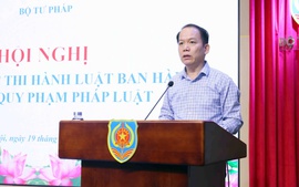 Hoàn thiện thể chế, nâng cao chất lượng xây dựng văn bản quy phạm pháp luật