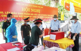 TP. Huế triển khai giám định ADN xác định danh tính các hài cốt liệt sĩ