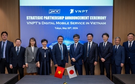 VNPT - KDDI công bố hợp tác chiến lược và ra mắt thương hiệu viễn thông di động mới