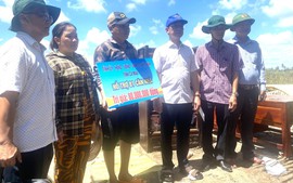 Cà Mau: Mưa giông, lốc xoáy làm hư hại 96 căn nhà