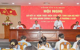 Dấu ấn chính quyền 2 cấp ở Cà Mau