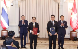 Tổng Bí thư, Chủ tịch nước Tô Lâm và Thủ tướng Thái Lan chứng kiến lễ trao văn kiện hợp tác và công bố Logo kỷ niệm 50 năm thiết lập quan hệ ngoại giao Việt Nam – Thái Lan