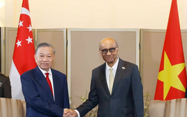 Tổng Bí thư, Chủ tịch nước Tô Lâm hội đàm với Tổng thống Singapore Tharman Shanmugaratnam