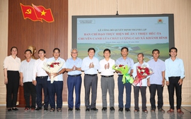 Lần đầu tiên ở ĐBSCL: Lập Ban Chỉ đạo cấp xã để dẫn dắt chuỗi lúa gạo