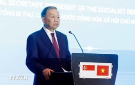 Tổng Bí thư, Chủ tịch nước Tô Lâm: Hợp tác công nghệ sẽ trở thành một trụ cột quan trọng trong quan hệ Việt Nam-Singapore