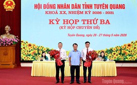 Phê chuẩn kết quả bầu chức vụ Phó Chủ tịch UBND tỉnh Tuyên Quang
