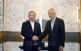 Lãnh đạo Việt Nam, Singapore khẳng định quan hệ hình mẫu hợp tác trong ASEAN