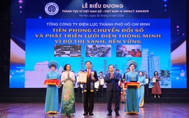 EVNHCMC được vinh danh tại Lễ biểu dương thành tựu vì Việt Nam số năm 2026