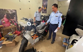Phát hiện cơ sở kinh doanh xe đạp điện 'trá hình', tiềm ẩn nguy cơ mất an toàn giao thông