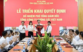 Ông Cầm Anh Tuấn giữ chức Phó Tổng Giám đốc Tổng công ty Đường sắt Việt Nam