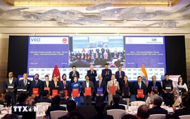 Tổng Bí thư, Chủ tịch nước Tô Lâm chứng kiến Lễ trao các thỏa thuận hợp tác giữa các DN Việt Nam và Ấn Độ
