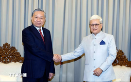 Tổng Bí thư, Chủ tịch nước Tô Lâm tiếp Thống đốc bang Maharashtra