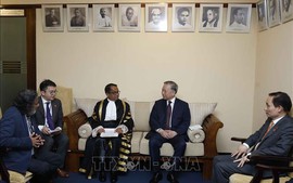 Tổng Bí thư, Chủ tịch nước Tô Lâm hội kiến Chủ tịch Quốc hội Sri Lanka