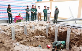 Phát hiện, quy tập 4 hài cốt liệt sĩ tại khu vực Thành cổ Quảng Trị