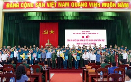 Quảng Trị thành lập 74 Tiểu đội Dân quân thường trực tại các xã, phường