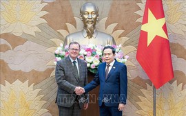 Chủ tịch Quốc hội Trần Thanh Mẫn tiếp Phó Chủ tịch Quốc hội Cộng hòa Liên bang Đức