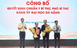 Công bố quyết định chuẩn y Bí thư, Phó Bí thư Đảng ủy Đại học Đà Nẵng