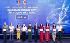 Báo điện tử Chính phủ đạt giải A - Gian trưng bày Ấn tượng đặc sắc tại Hội Báo toàn quốc 2026