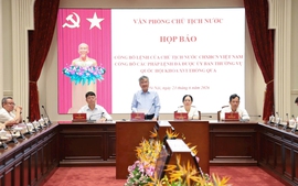 Công bố Lệnh của Chủ tịch nước về 2 Pháp lệnh sẽ có hiệu lực vào 1/7/2026
