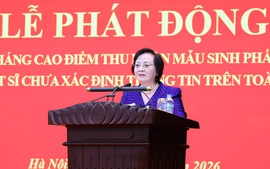 Phó Thủ tướng Phạm Thị Thanh Trà phát động cao điểm thu nhận ADN, mở thêm cơ hội xác định danh tính liệt sĩ