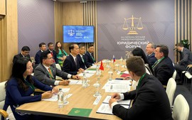 Thúc đẩy hợp tác pháp luật và tư pháp Việt Nam-Liên bang Nga